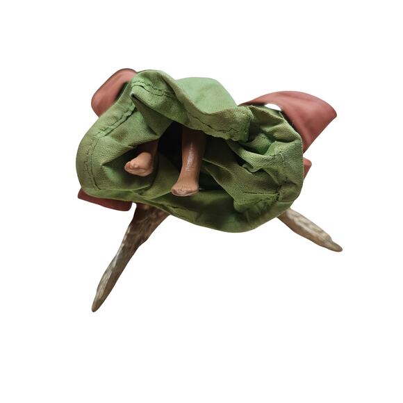 Vintage Paper Mache Kurt Adler Angel 5 inch Ornament Box Christmas Holiday - Picture 4 of 8